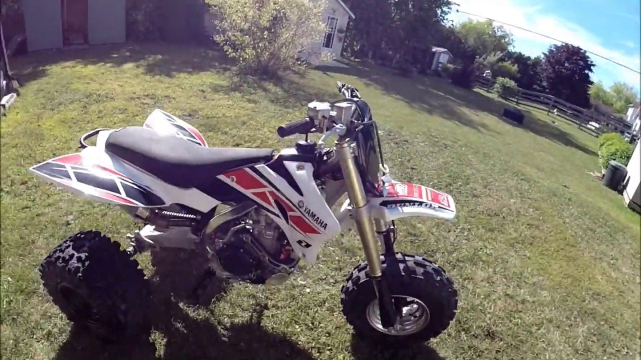 Yamaha 450 Trike Conversion Walk Around, Startup, Riding and Top Speed Run