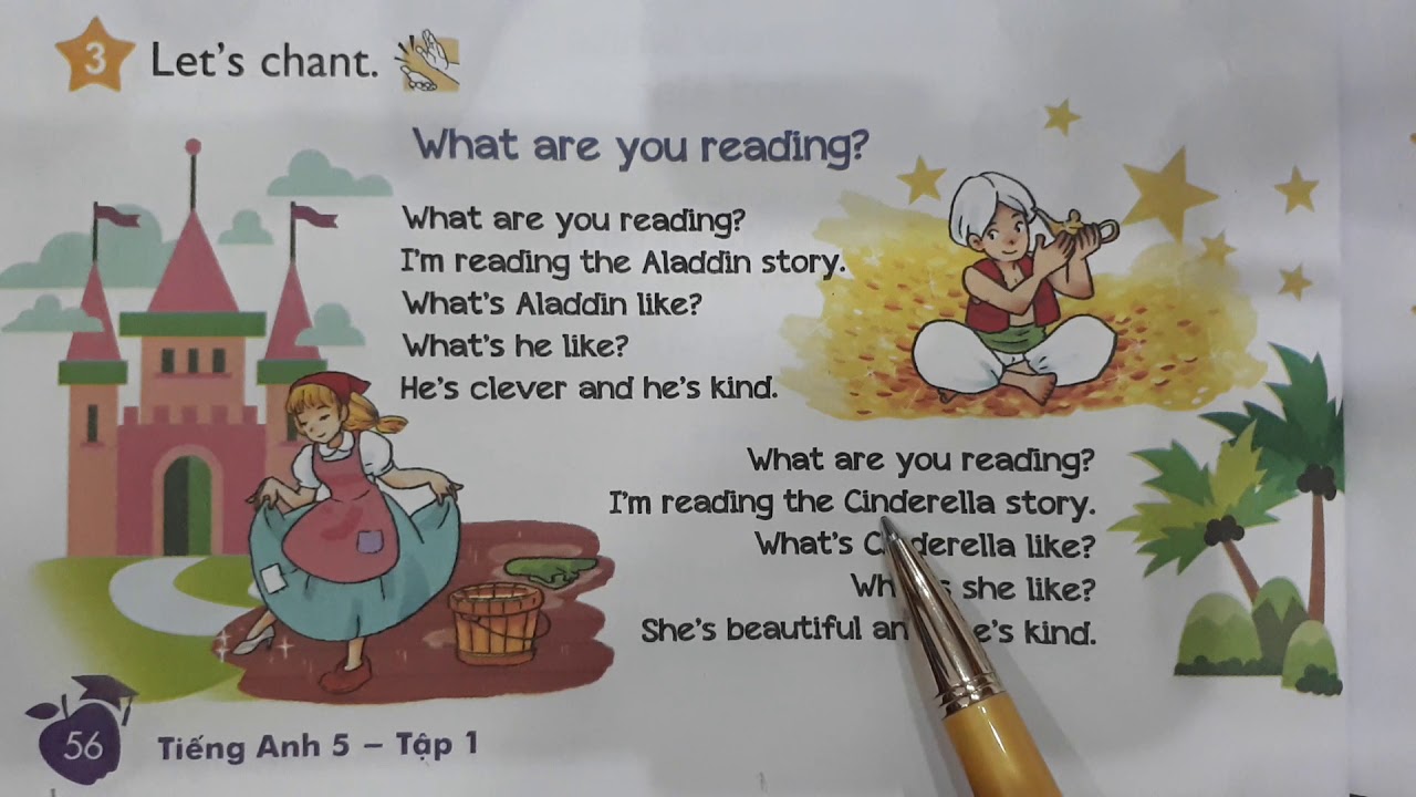 Tiếng Anh lớp 5 unit 8 lesson 3