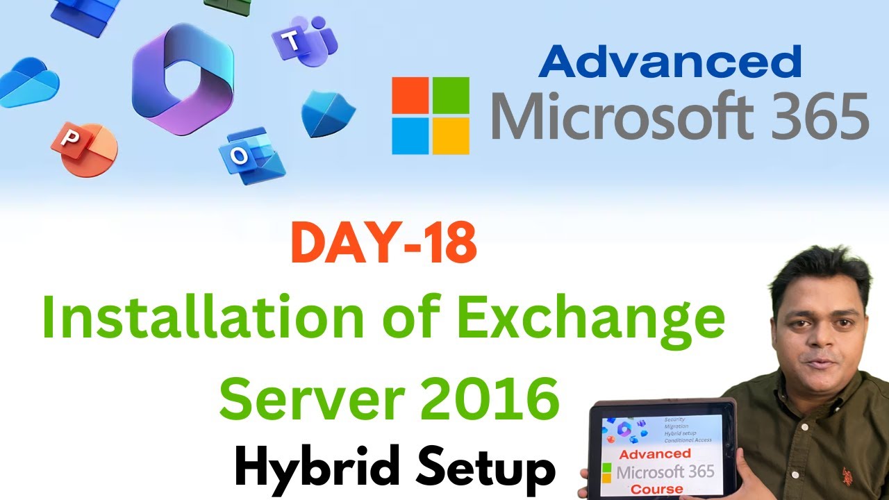 Installation of Exchange Server 2016 Complete Steps ! Configure Mail Hybrid Setup !