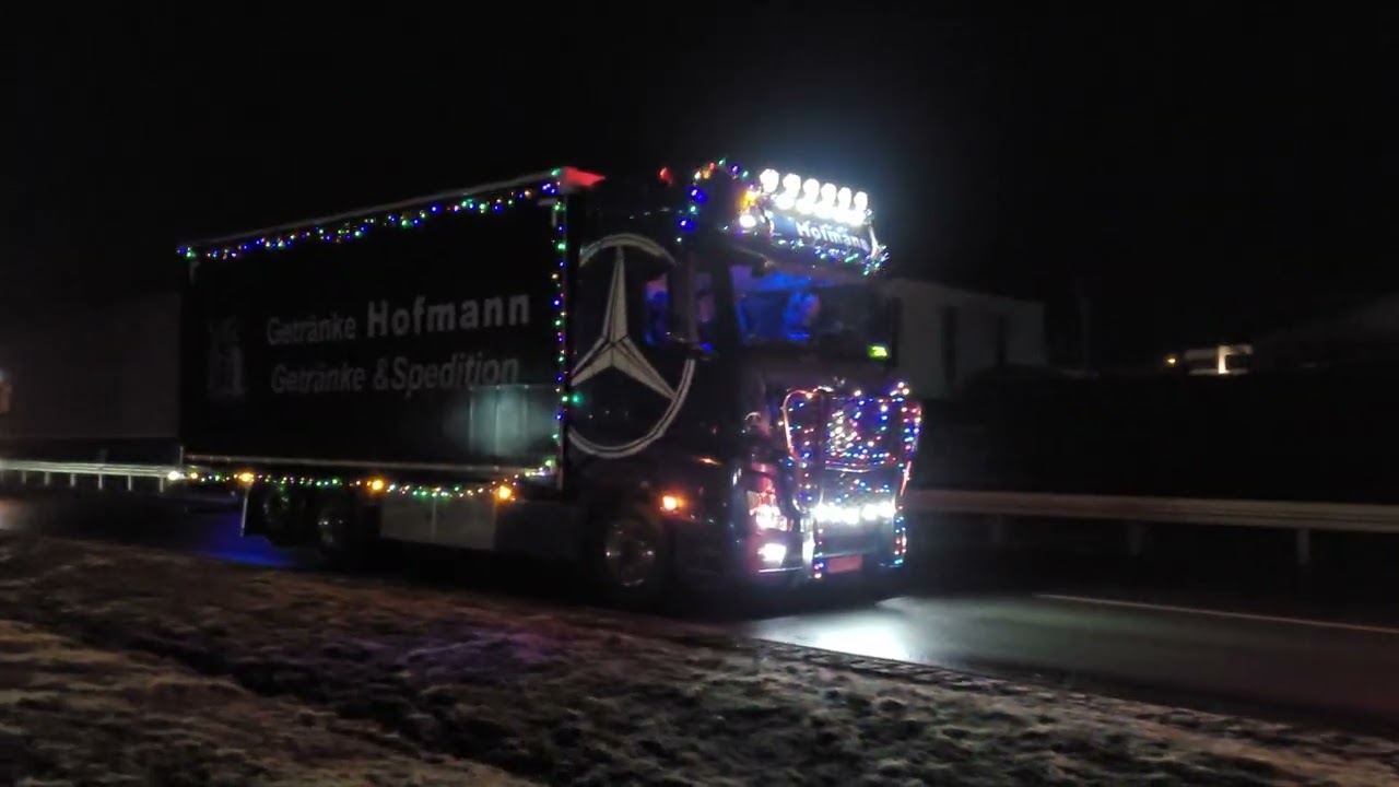 3. Marburger LKW-Konvoi
