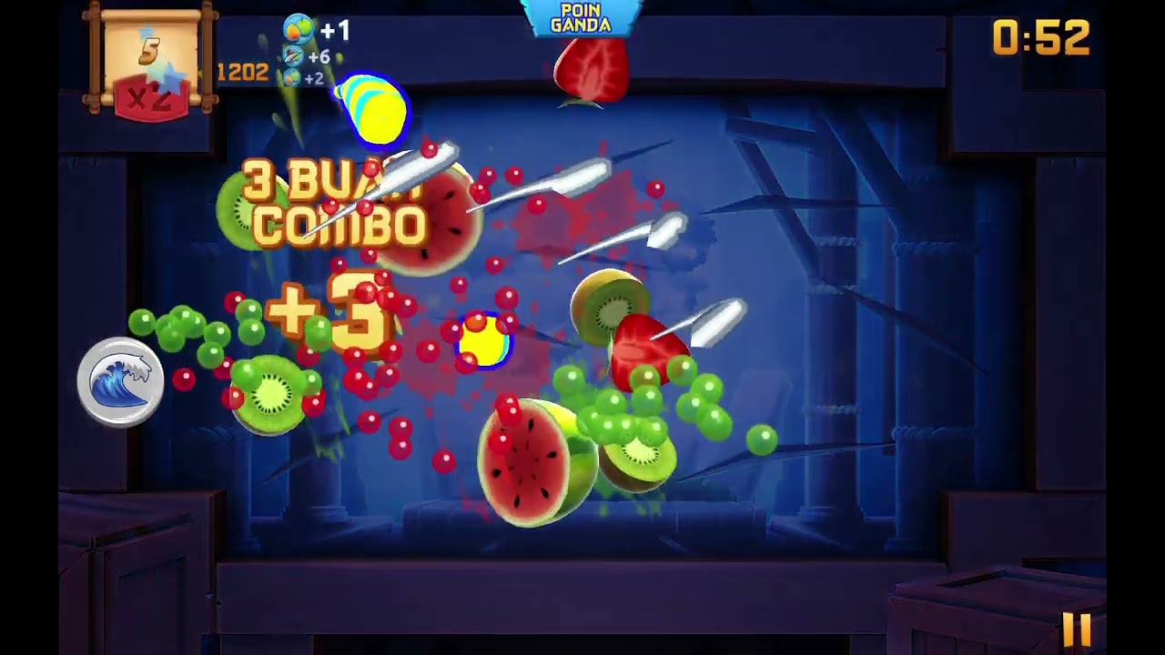 Play fruit ninja 2 part 1