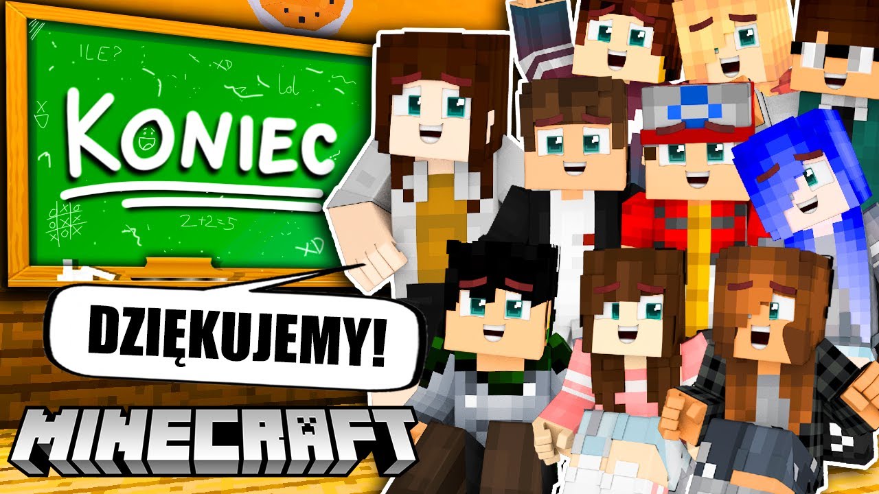 😭😢 OSTATNI ODCINEK! *zakończenie roku szkolnego?!* | MINECRAFT EKSTRA SZKOŁA