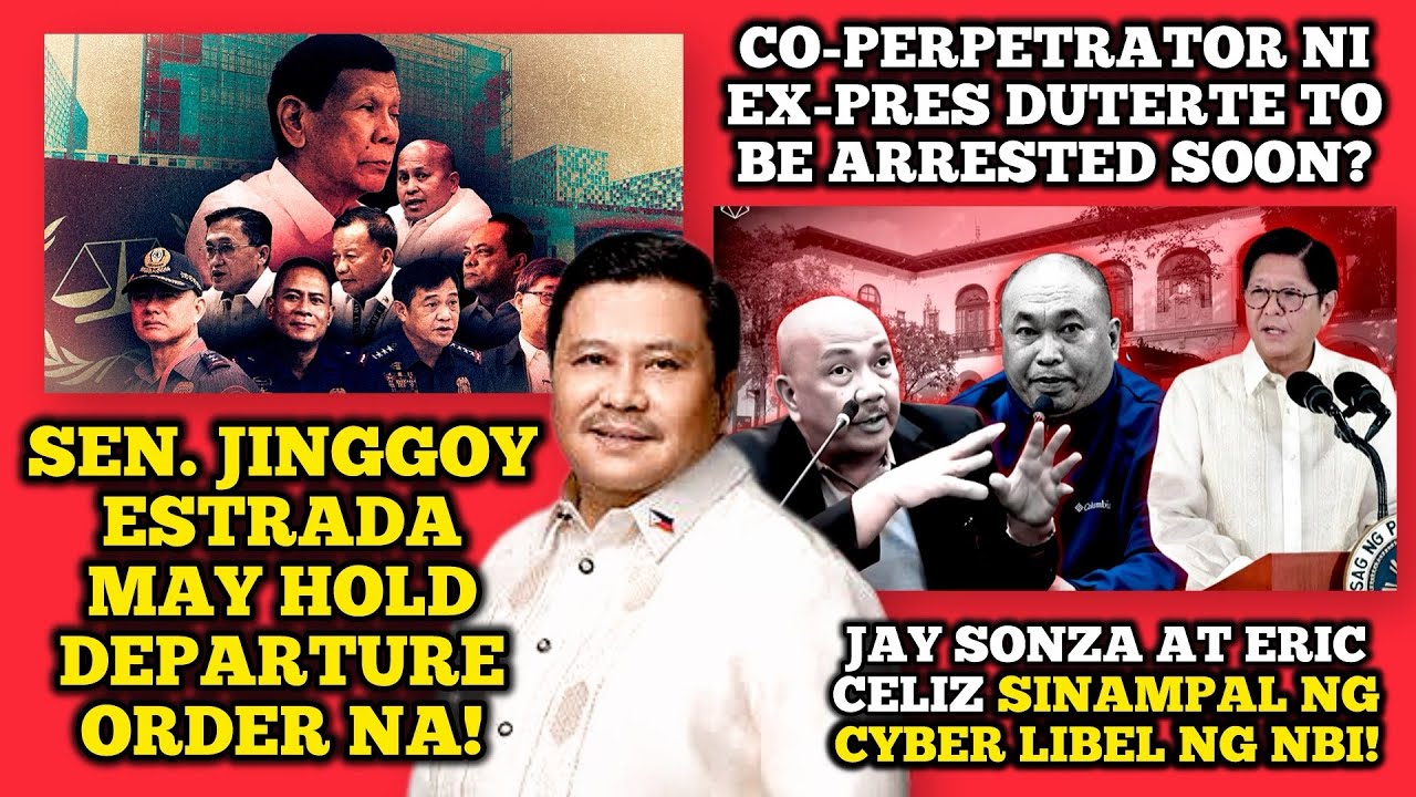 Kent Garcia is live! JINGGOY MAY HOLD DEPARTURE ORDER NA! SONZA, CELIZ SINAMPAL CYBER LIBEL NG NBI