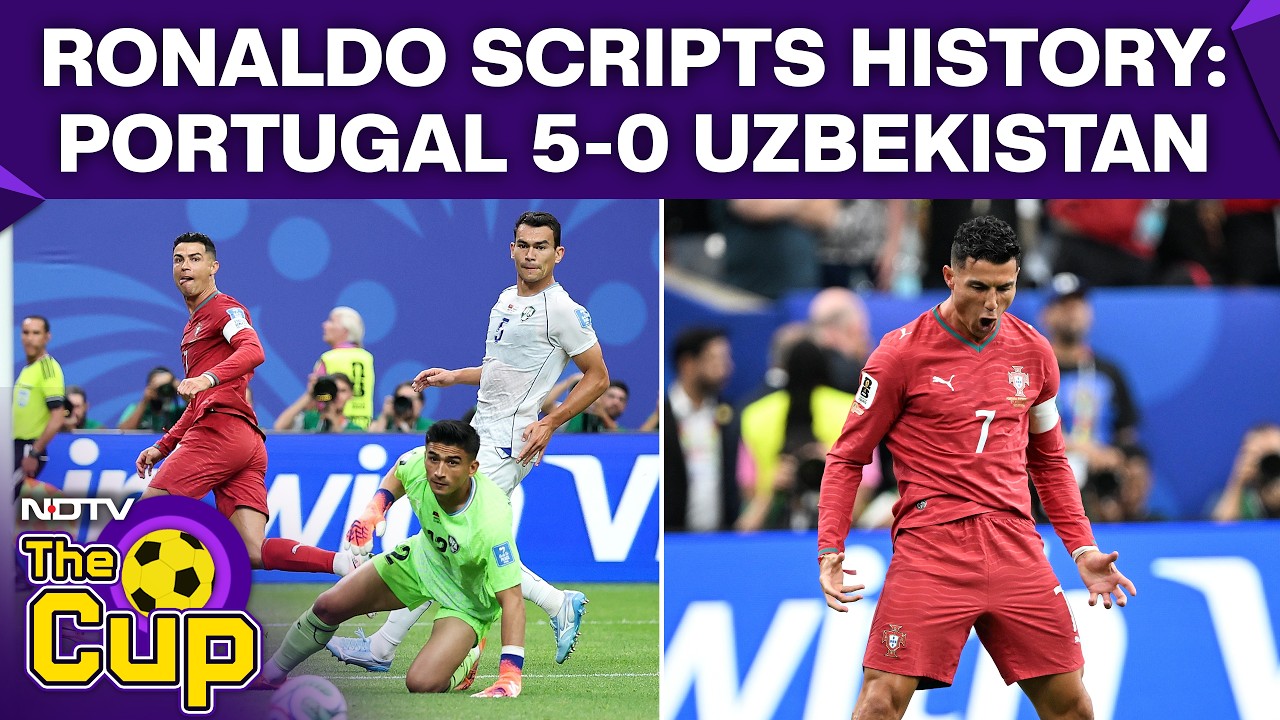 FIFA World Cup 2026  | Portugal Vs Uzbekistan Highlights: Portugal Thrashes Uzbekistan 5-0