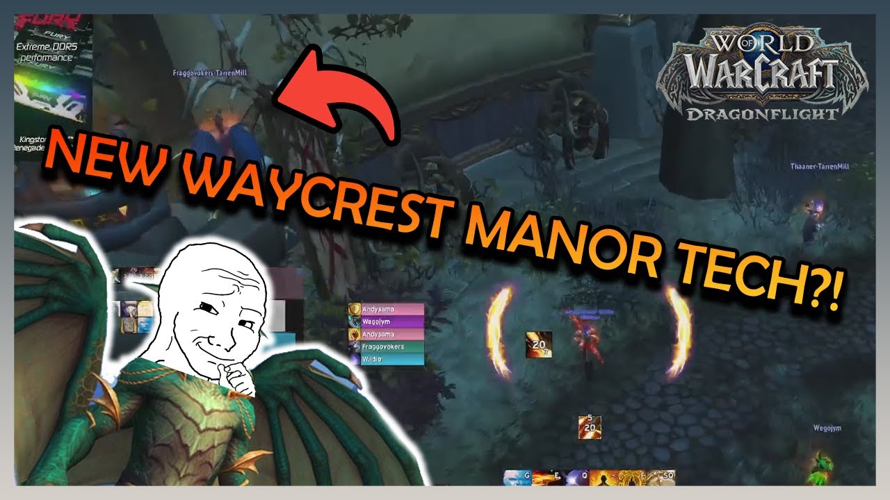 INSANE NEW WAYCREST MANOR TECH?! | M+ SEASON 3 | Daily WoW Moments #84