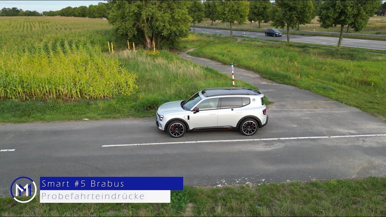 Probefahrteindrücke mit dem Smart #5 Brabus