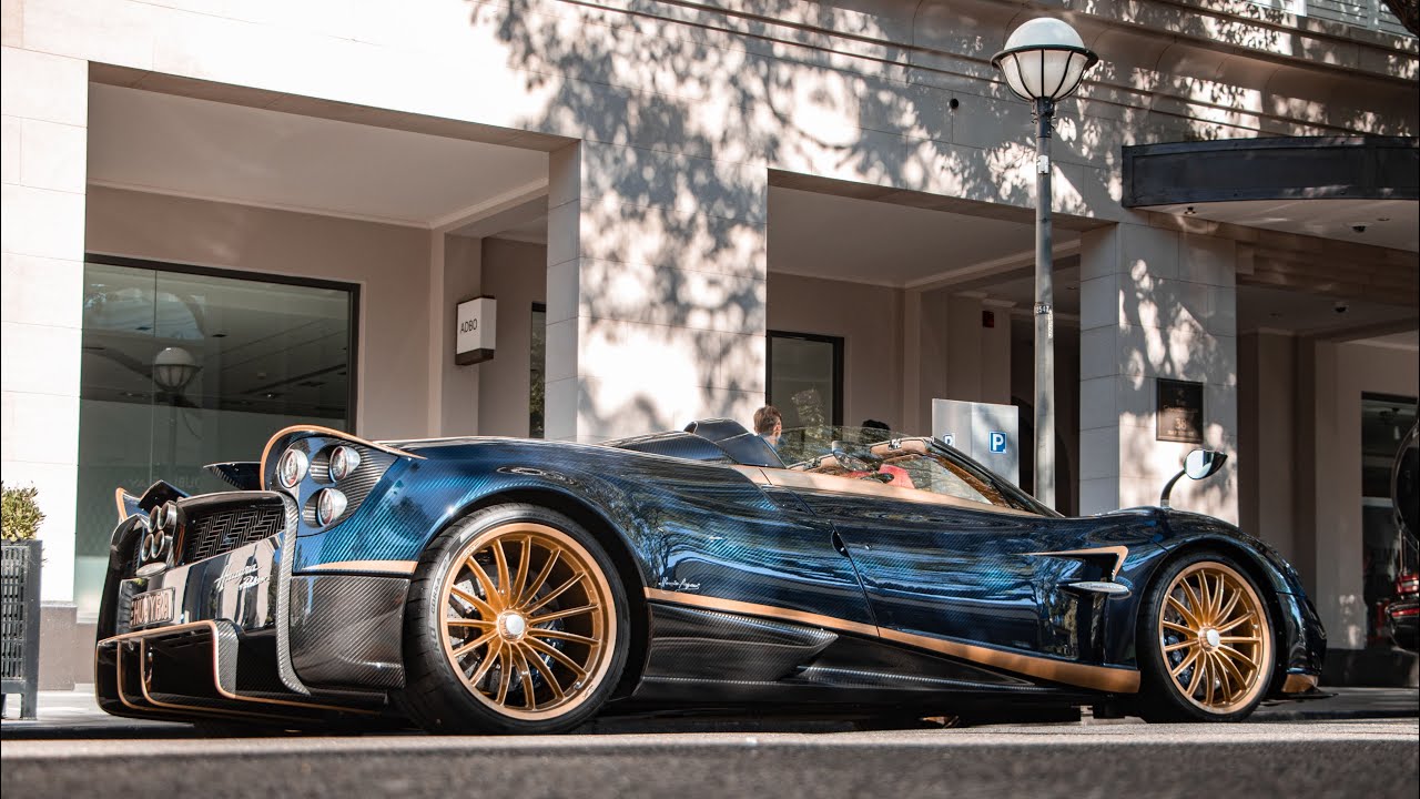 AUSTRALIA’S ONLY Pagani Huayra Roadster On The Streets Of Double Bay (+ 2 SVs, Vantage AMR And More)