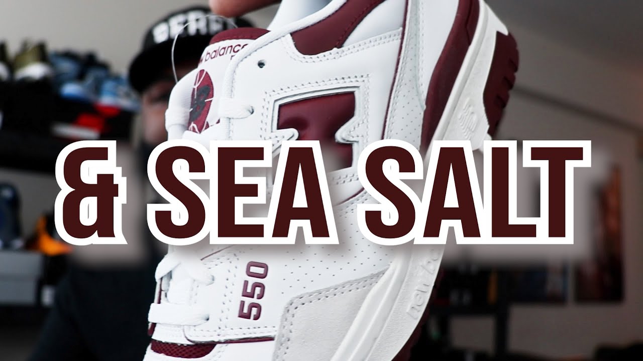 NEW BALANCE 550 'BURGUNDY SEA SALT'! RETRO STYLE IN THE MODERN ERA!