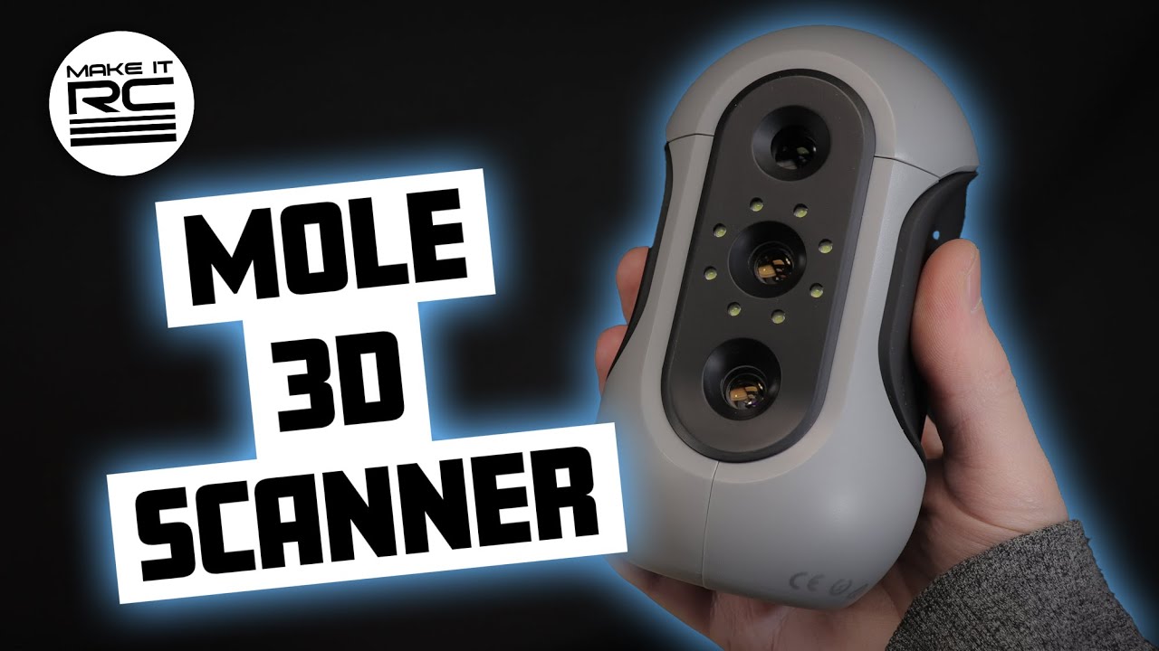 From Physical to Digital! Testing Out The Mole 3D Scanner from 3DMakerPro
