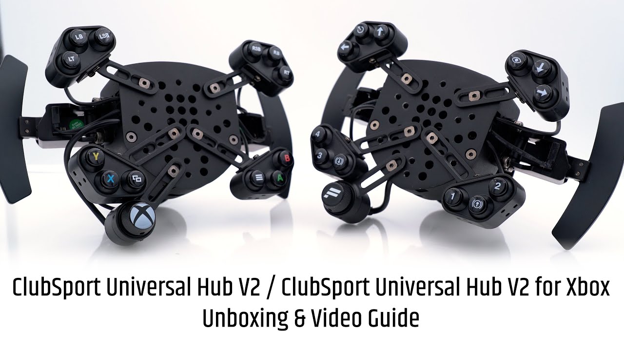 ClubSport Universal Hub V2 for Xbox and ClubSport Universal Hub V2 Unboxing & Video Guide