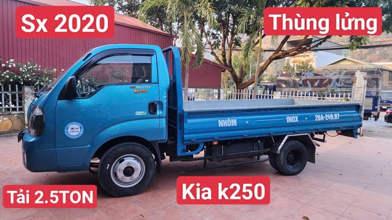 KIAK250 TẢI 2.5TON SX 2020 THÙNG LỬNG MÁY SỐ ZIN XE ĐẸP BG 320T Máy gầm tốt  0986844367-0986700999 
