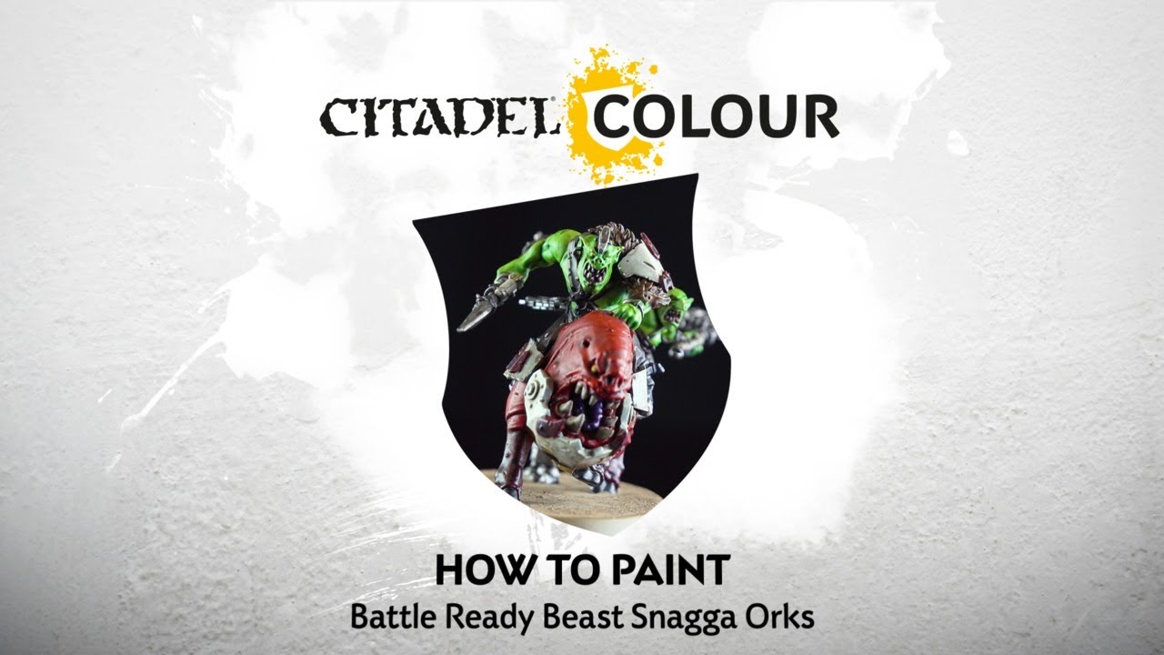 How to paint: Battle Ready Beast Snagga Orks