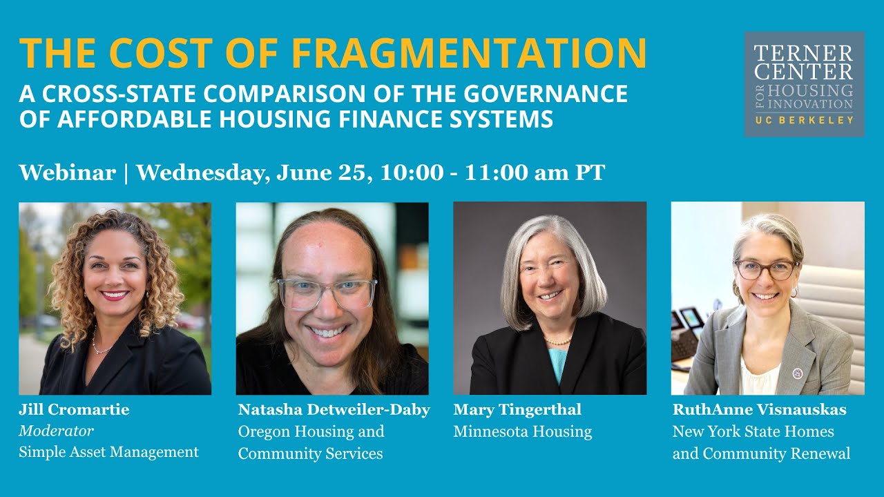 A Cross-State Comparison of the Governance of Affordable Housing Finance Systems