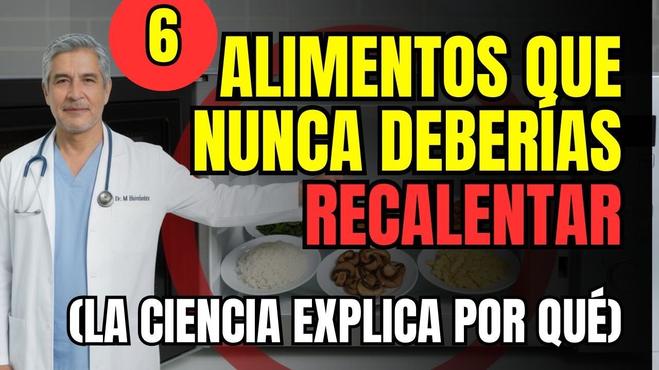 ¿Qué alimentos NO debes recalentar? Te sorprenderá la peligroso que se vuelve.