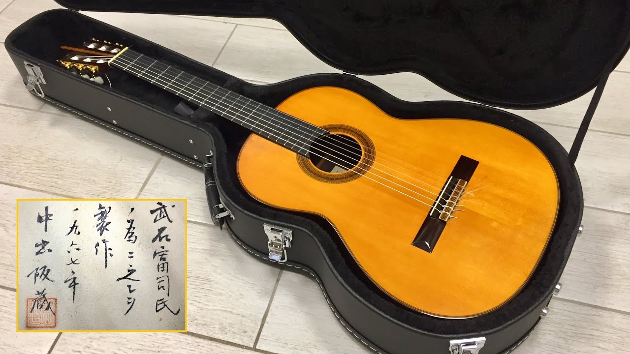 Тест гитары Саказо Накаде 1967 / Guitar Test Sakazo Nakade 1967