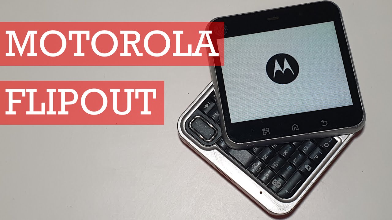 Motorola FLIPOUT Is a Cool Phone
