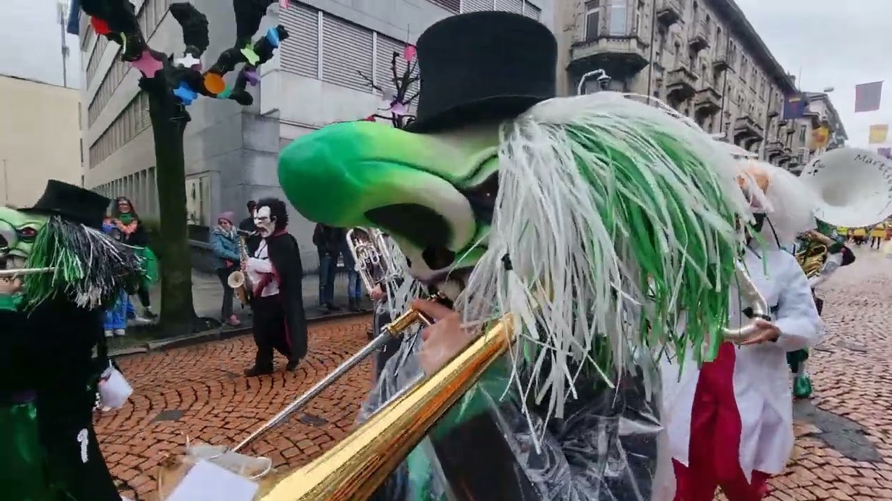 Rabadan Bellinzona 2024 - Corteo guggen 10.2.2024