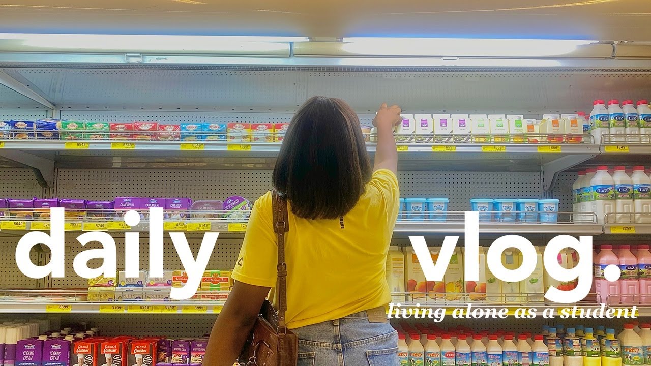 days in my life 🛒 living alone diaries | life of a Nigerian girl 🎀 aesthetic vlog | daily vlog