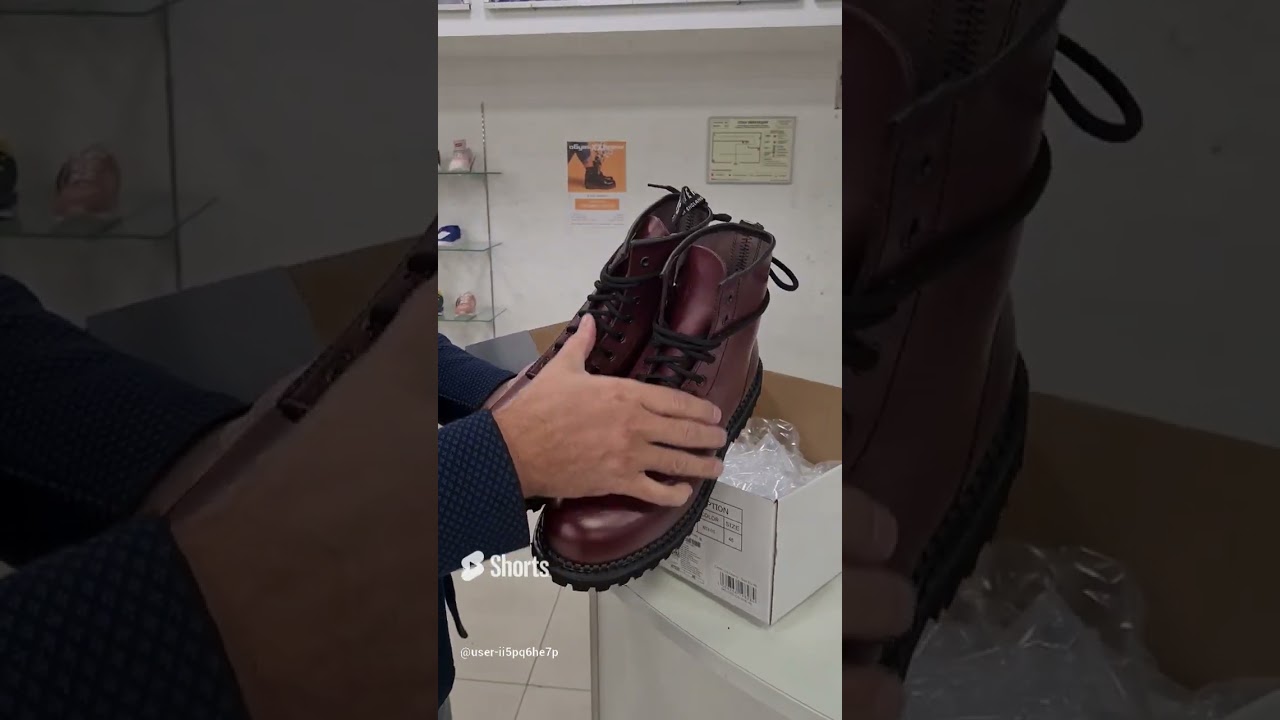 Ботинки Grinders Cedric Cherry Red