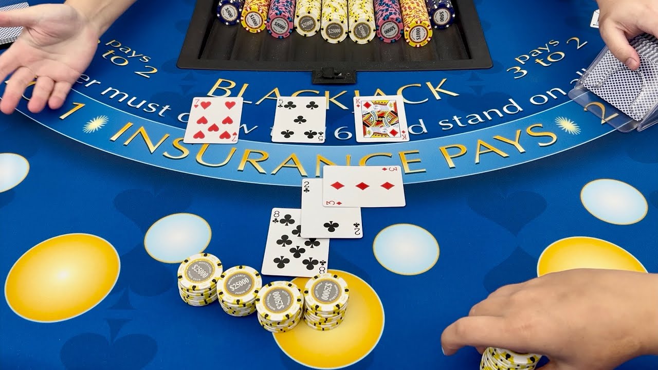MASSIVE BLACKJACK WIN WITH HUGE $800,000 BET & BACK TO BACK BLACKJACK WINS!