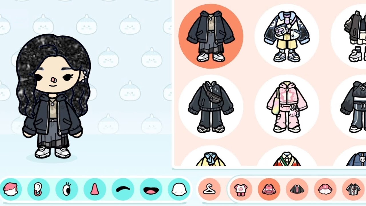 EMO FAMILY IDEA IN TOCA BOCA 🖤🎧🎤