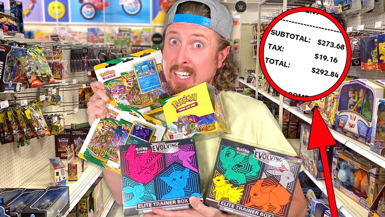 *BUYING ONE OF EVERYTHING...IN POKEMON CARDS* | Opening Pokemon Packs