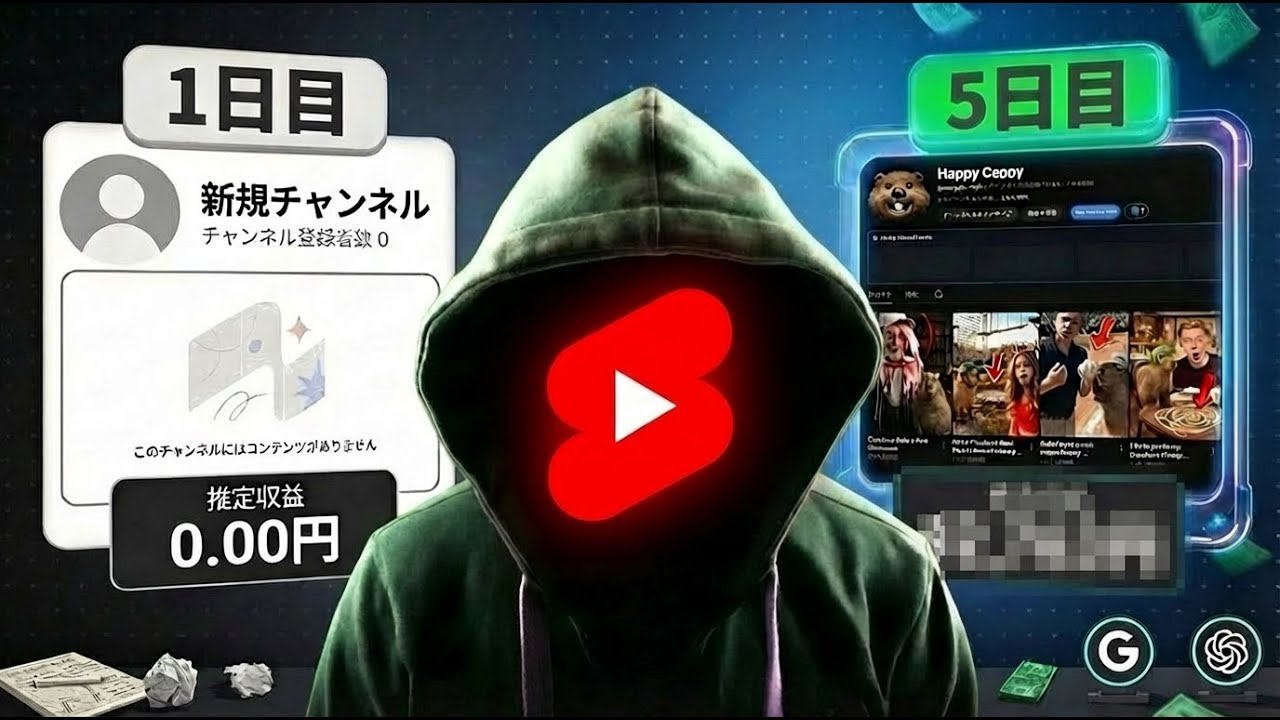今海外で流行っているAIショート動画を5日間を運営してみた結果...