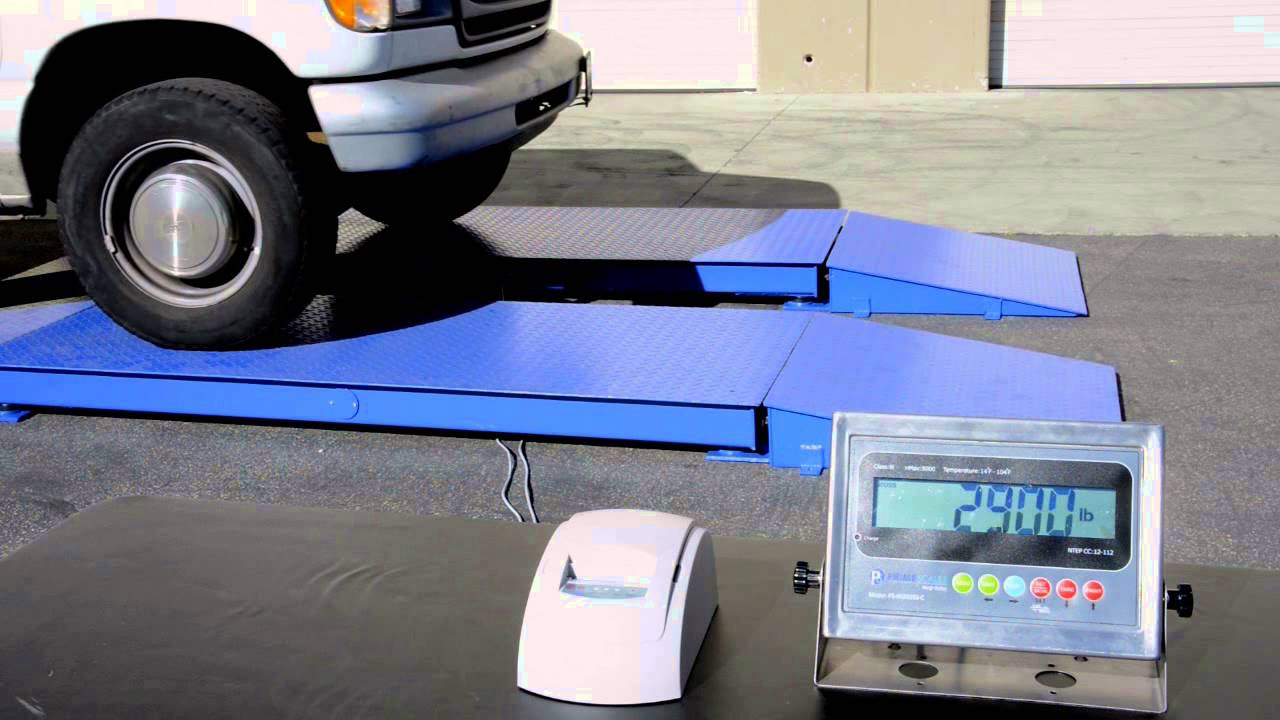 Prime USA Axle Scale PS-60KX Truck Scale
