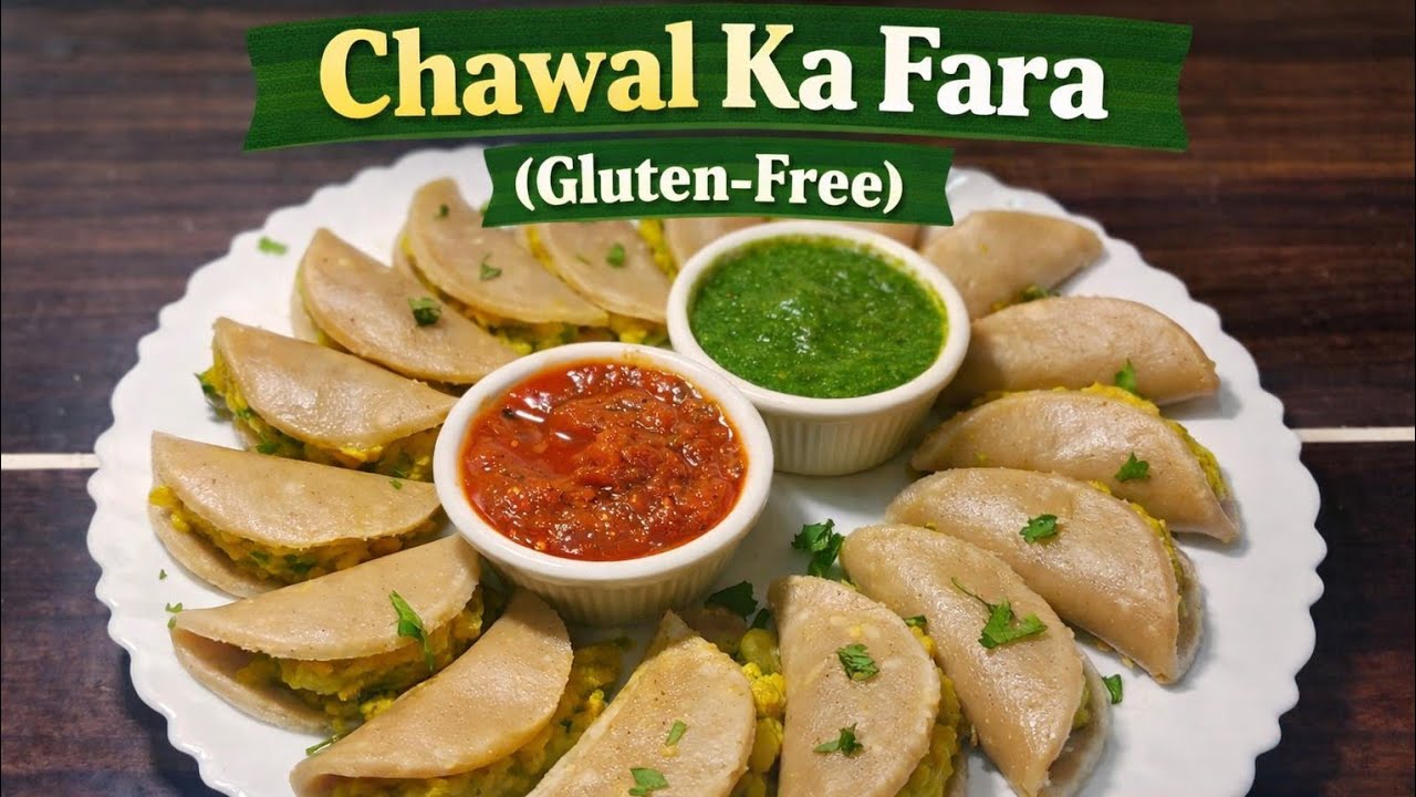 Steamed & healthy | Chawal ke fara | Weight friendly food | Gluten free fara | Healthy desi snack | 