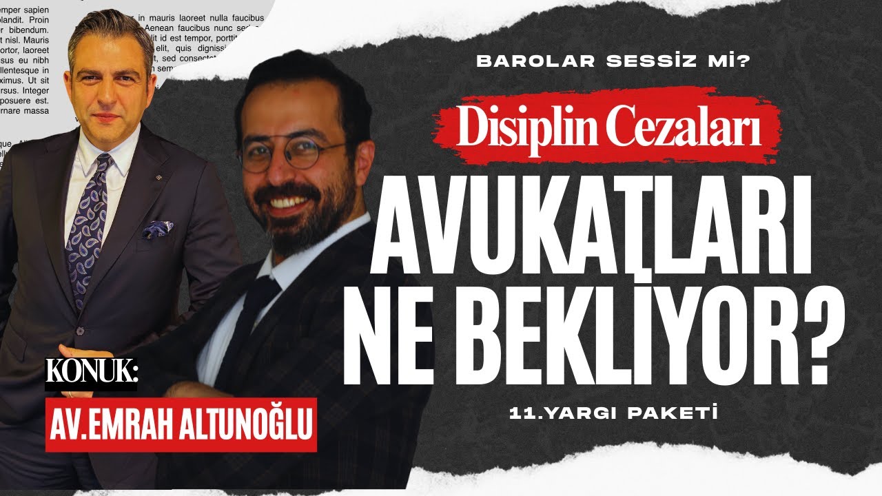 Avukatlara Yeni Disiplin Düzeni: Riskler, Tehditler ve Baroların Sessizliği
