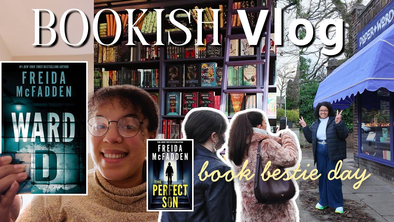 Reading Freida McFadden, Book Besties & a Trip to Paper & Word | BOOKISH VLOG