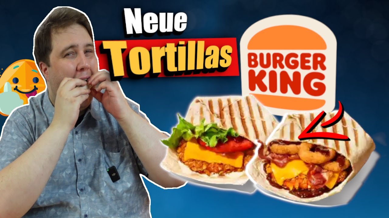 Crispy Chicken Tortilla + BBQ  - 🌯👑 NEU - Burger King