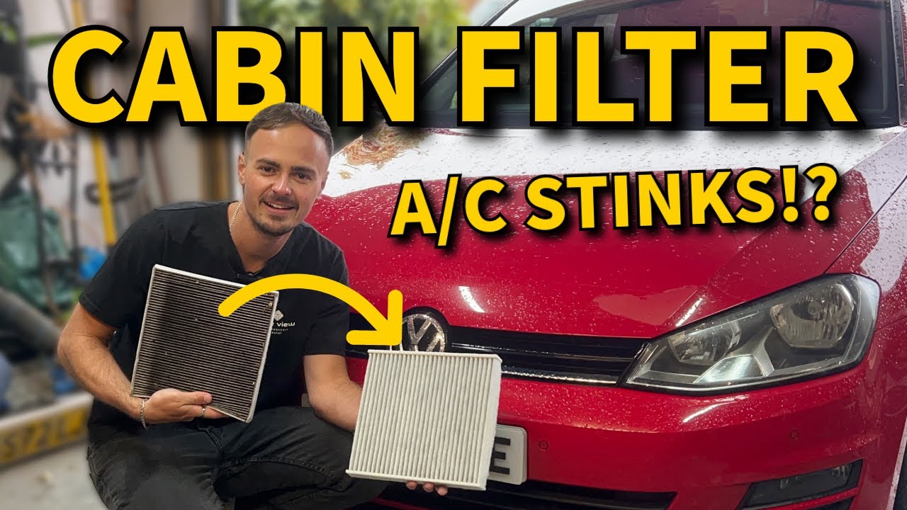 Замена салонного фильтра VW Golf MK7 | Устранение неприятных запахов из кондиционера (инструкция ...