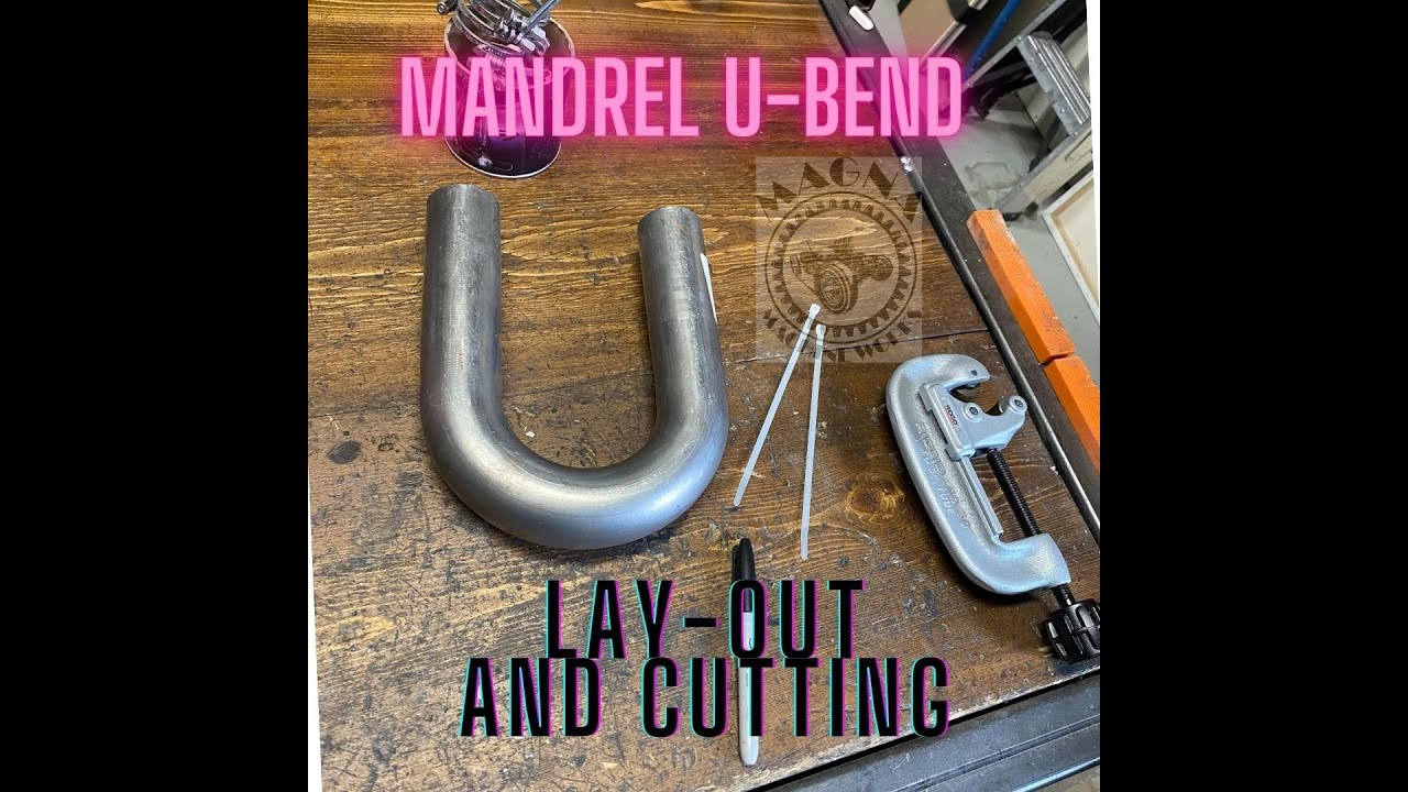 Exhaust Mandrel Bends, Layout and cutting