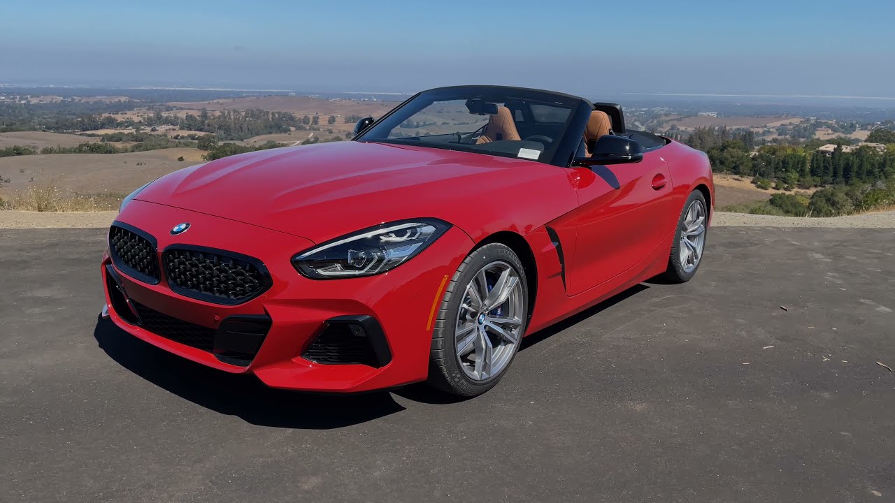 Tour the 2022 Z4 sDrive30i in San Francisco Red | 4K