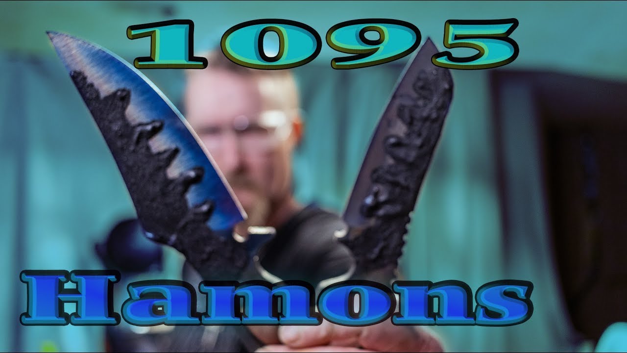 1095 Hamon - Heat Treating Experiments