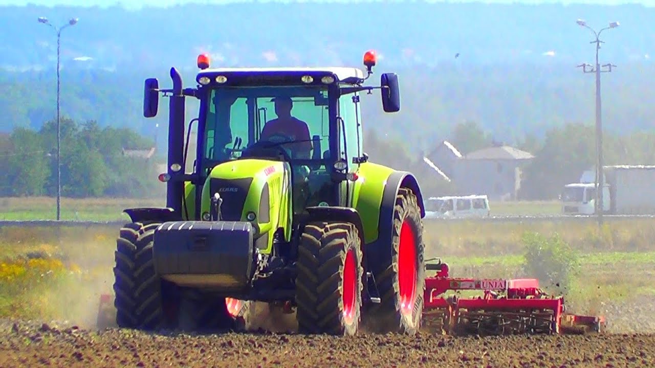 Uprawa i siew rzepaku 2012 - CLAAS Arion 630/Unia Kombi 5.1/Zetor Forterra 11441/Kverneland Accord