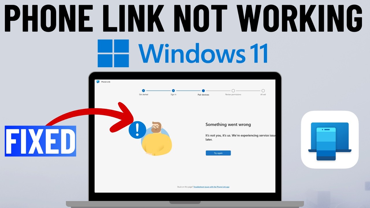 [ИСПРАВЛЕНО] Приложение Phone Link не работает в Windows 11 | Phone Link не подключается