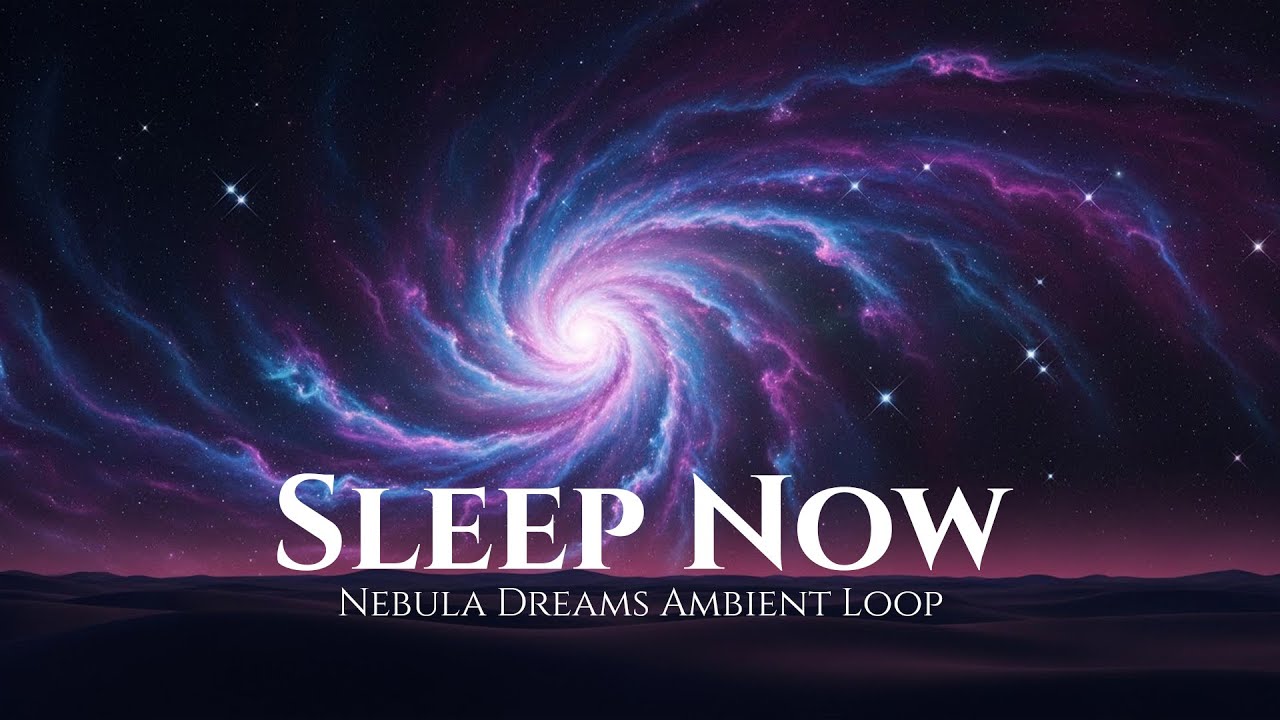 SLEEP NOW with Nebula Dreams | Ambient Loop Space Music for Relaxation, Sleep & Study