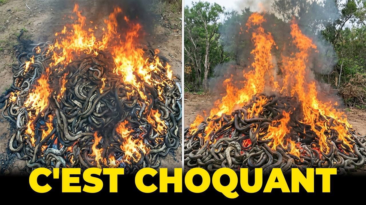 Une découverte choquante dans les incendies de Floride… Ce n’était pas seulement des Serpents !