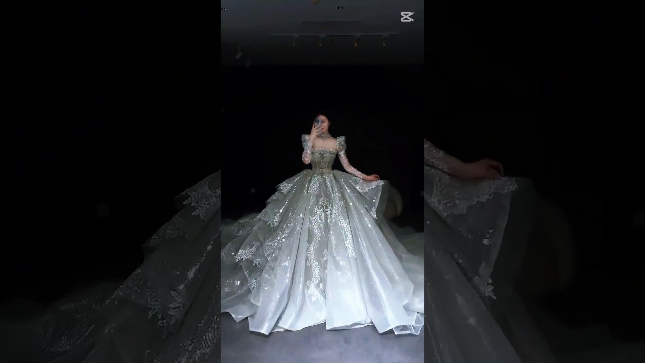 Other is OK but last one  is best # beautiful korean wedding dresses for girls #