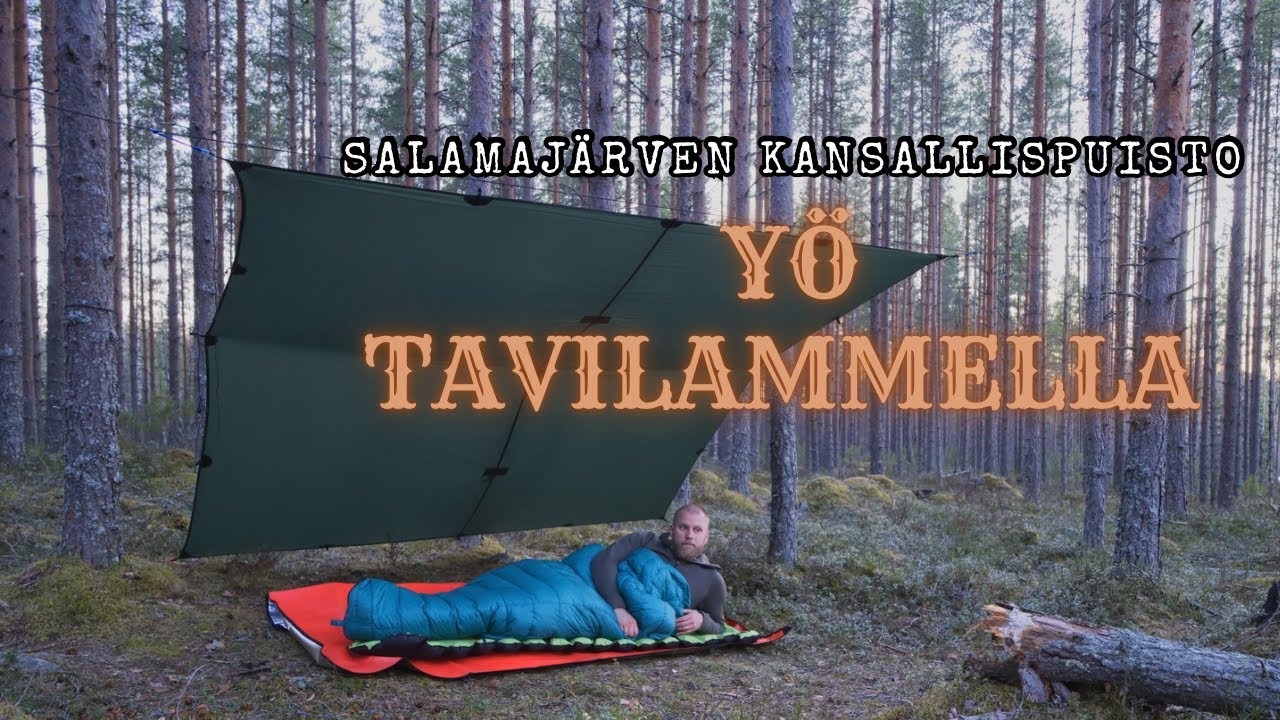Salamajärven kansallispuisto - Kevätyö Tavilammella - Testissä Rock Front 600