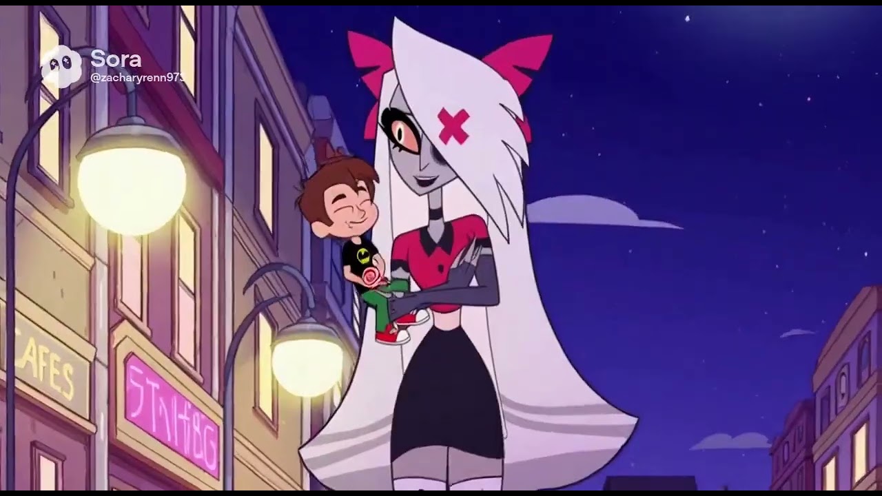 Vaggie adopted Zachary Renn as her son