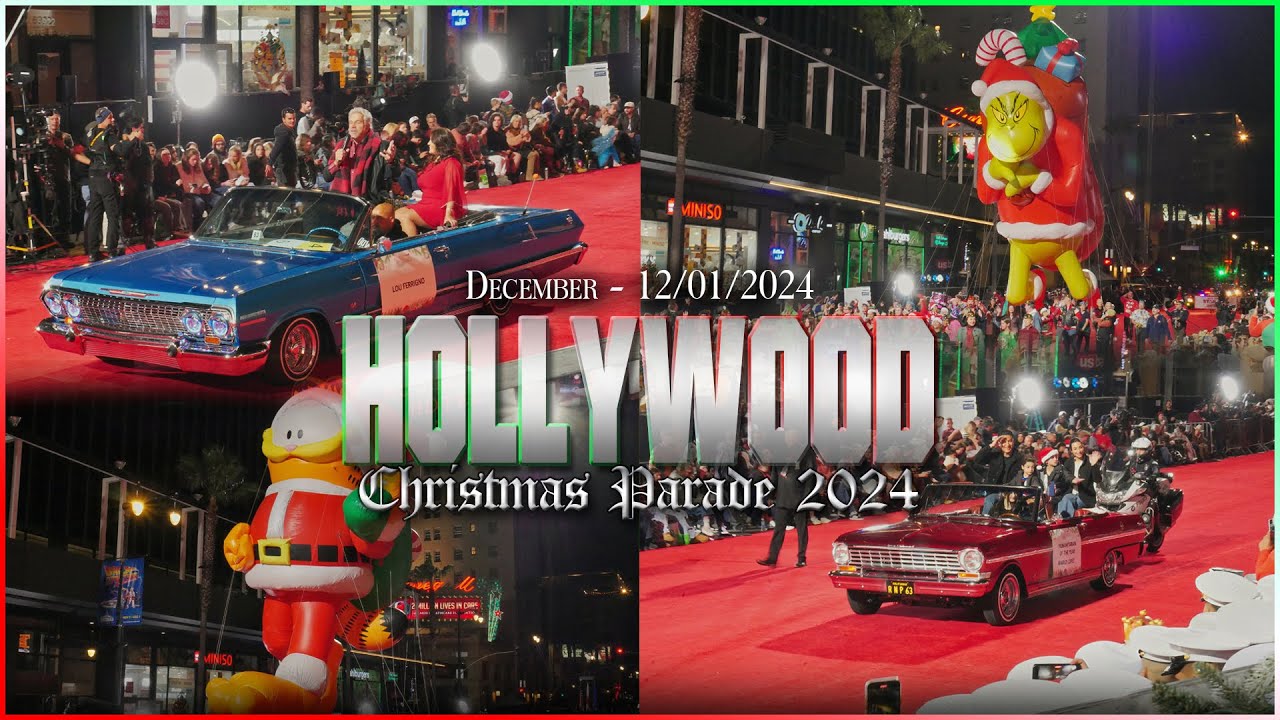 Hollywood's BIGGEST Christmas Parade 2024 Secrets Revealed!