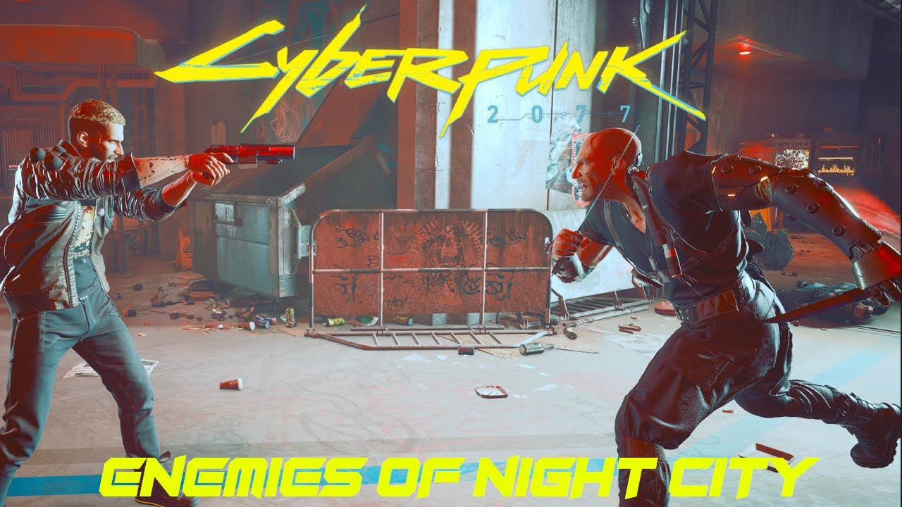 Cyberpunk 2077 - True Dogtown alpha Kurt Hansen (Enemies of Night City mod) Very Hard