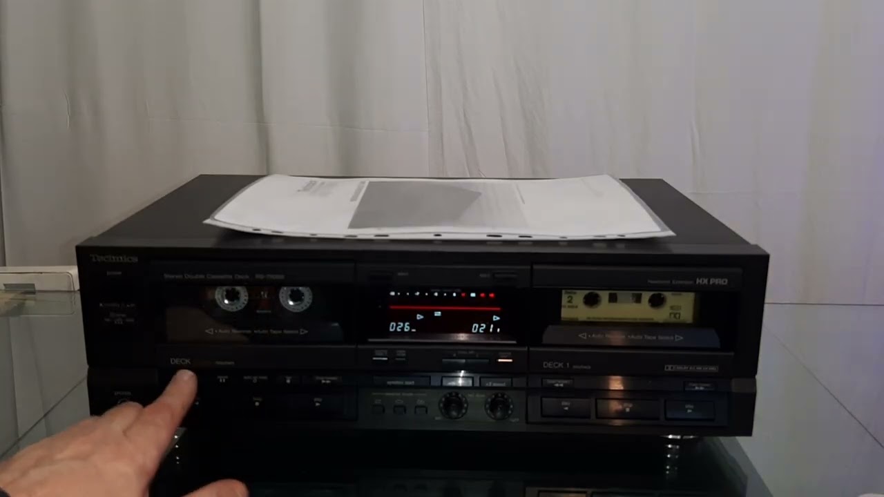 Technics RS-TR 355 test für Ebay 