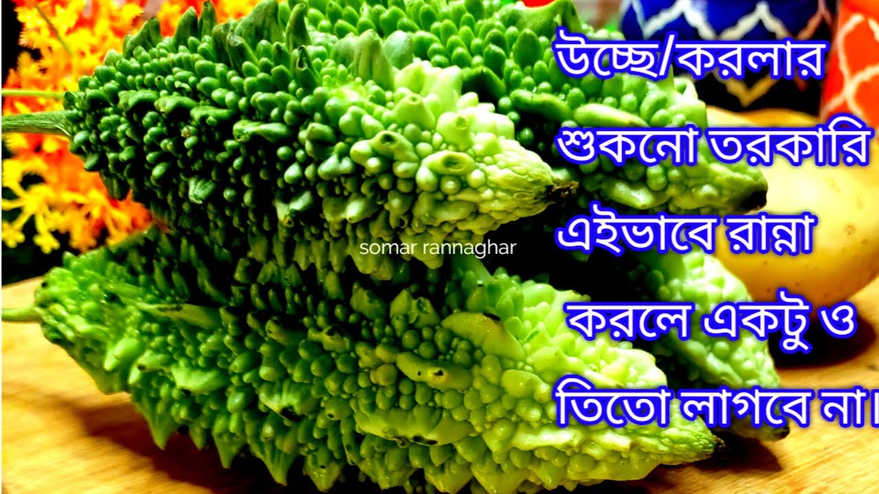 উচ্ছের নতুন নিরামিষ রেসিপি যে একবার খাবে সে বারবার খাবে |uchch recipe | Karele ki Sabji