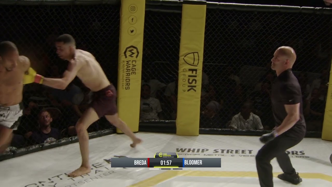 BREDA VS BLOOMER - 155lbs Amateur MMA Contest #CWSE31