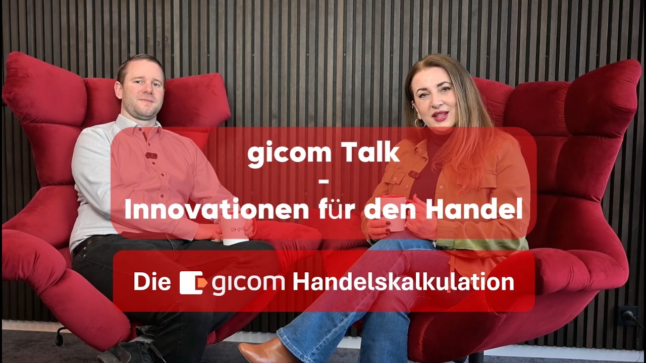 Innovationen für den Handel - Die gicom Handelskalkulation. Diese Vorteile bringt sie!