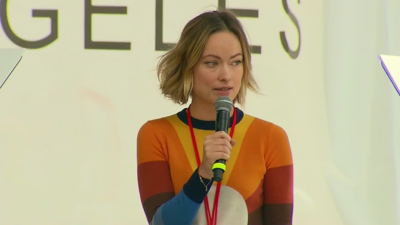 Olivia Wilde Speaks Out During March for Our Lives